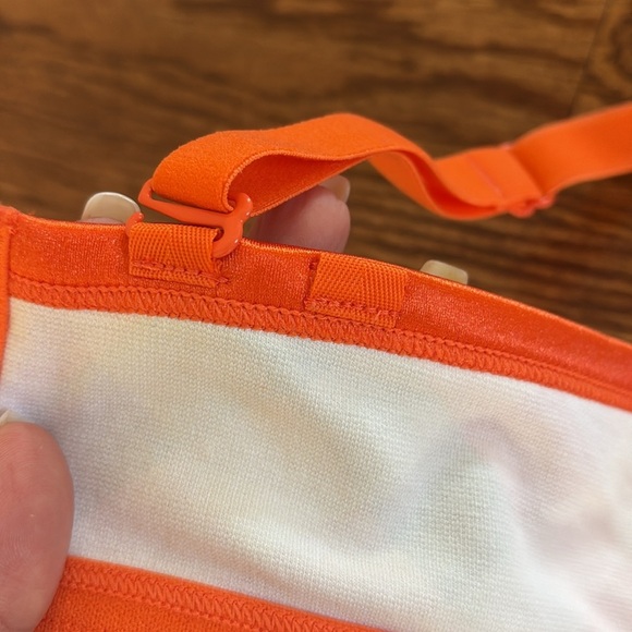 Cacique intimates Plaid underwire plunge Bra light padded cotton spandex 42D - Picture 10 of 10